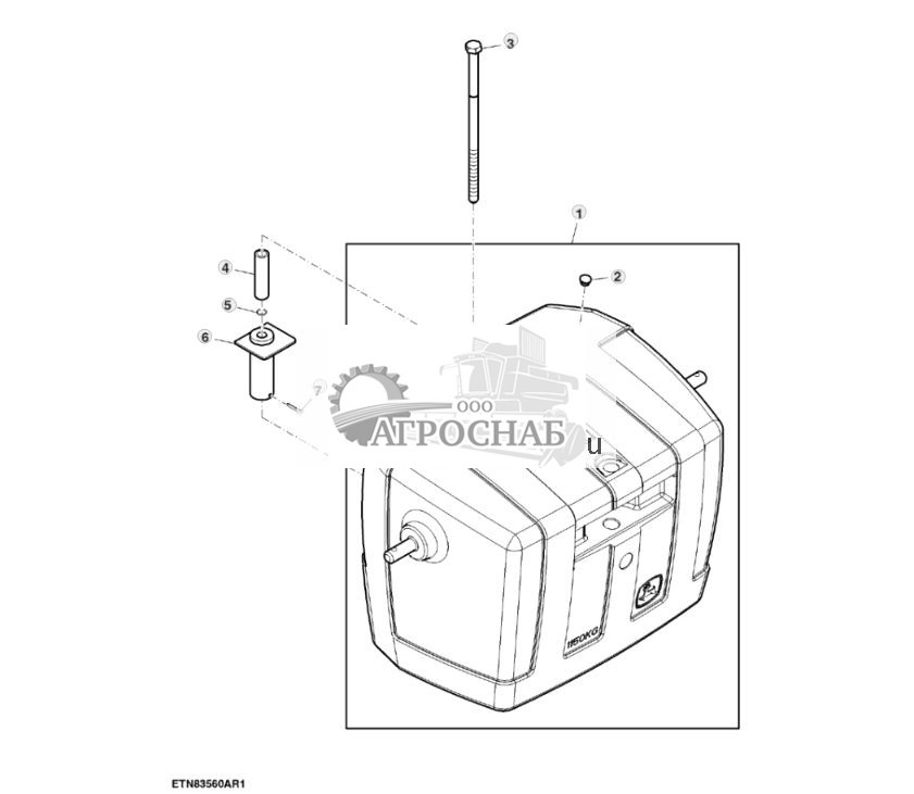 Груз сцепки, 1150 кг - ST720097 27.jpg